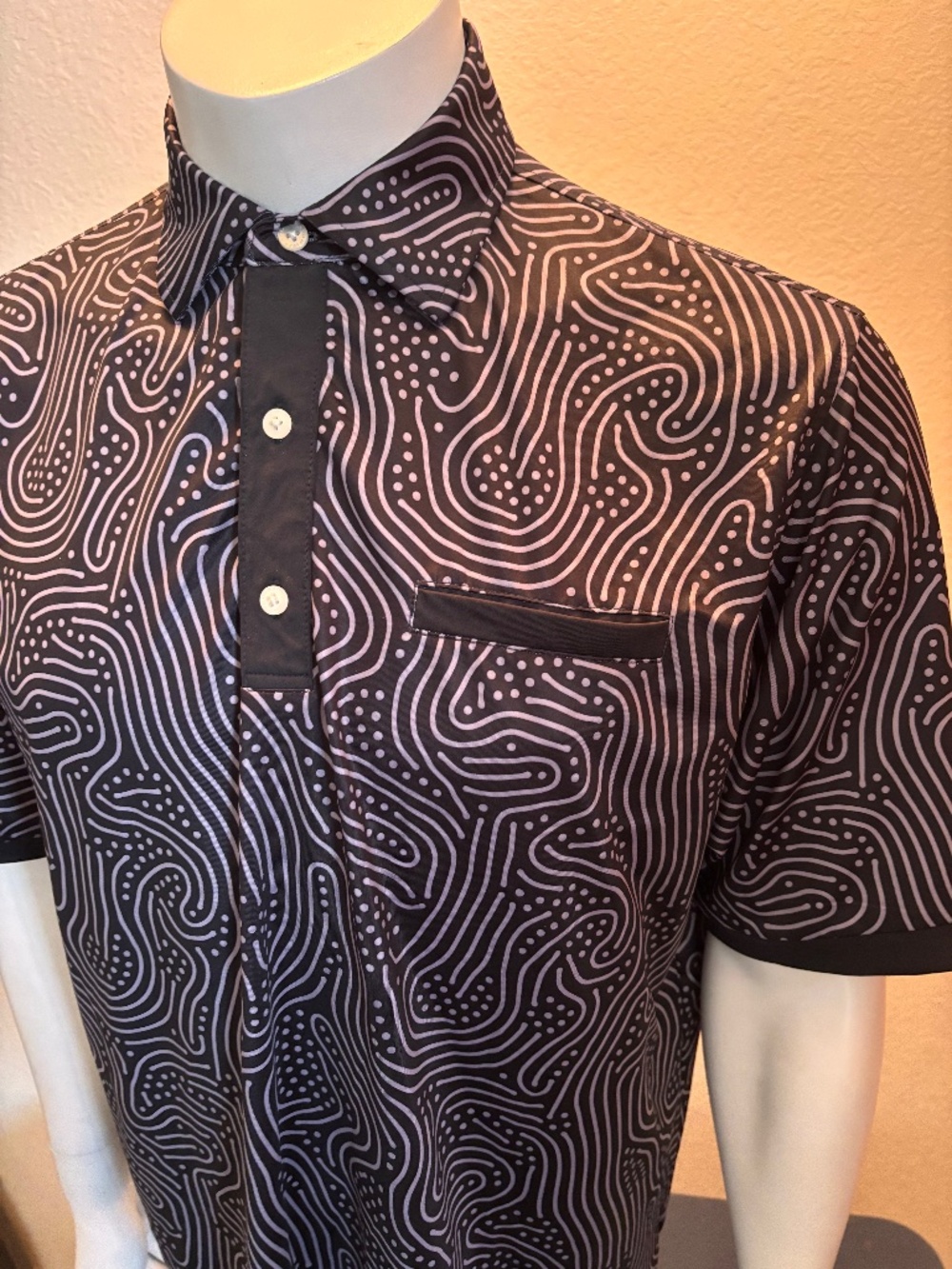 Cool mens large USAG golf polo